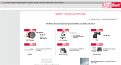 Desktop Screenshot of digisat.de