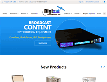 Tablet Screenshot of digisat.org